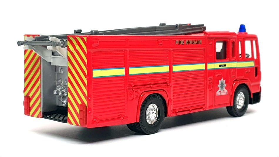 Corgi Appx 15cm Long Diecast 65901 - Volvo Fire Engine City Fire Brigade - Red