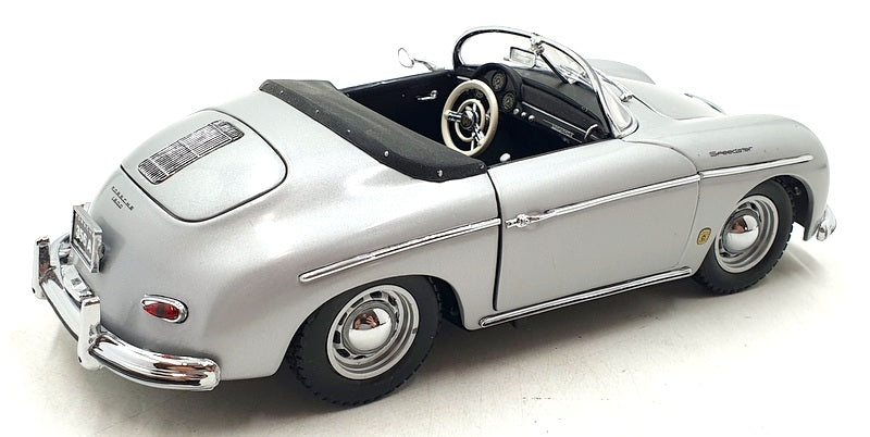 Kyosho 1/18 Scale Diecast DC18924W - Porsche 356A Speedster - Silver