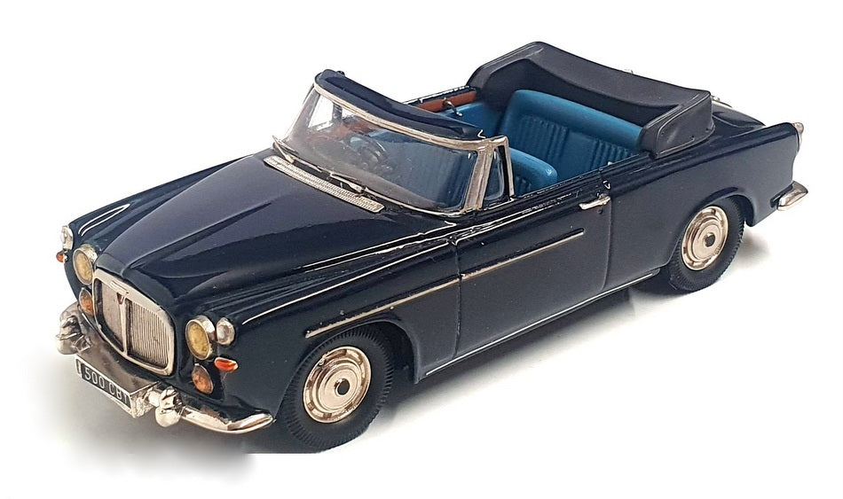 Crossway Models 1/43 Scale CM19 - Rover P5 Panelcraft Drophead - Dk Blue