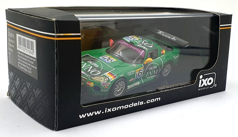 Ixo 1/43 Scale GTM076 - Dodge Viper GT-S R "Galeria Inno" 5th 24H SPA 2003 #126