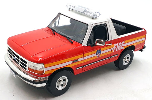 Greenlight 1/18 Scale Diecast 19118 - 1996 Ford Bronco FDNY Truck