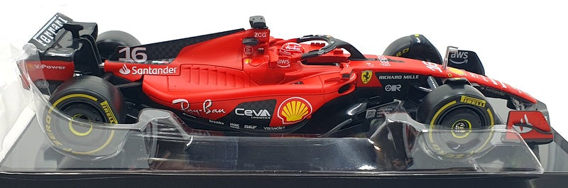 Burago 1/24 Scale Diecast 18-26808 - F1 Ferrari SF23 #16 C.Leclerc