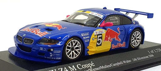 Minichamps 1/43 Scale 400 062707 - BMW Z4 M Coupe Britcar 2006