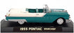 NewRay 1/43 Scale SS-48387 - 1955 Pontiac Starchief - Green/White