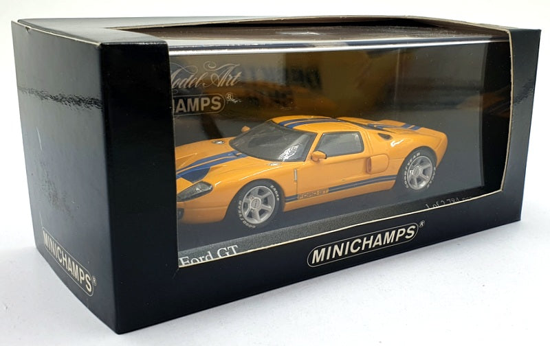 Minichamps 1/43 Scale 400 082321 - 2004 Ford GT - Yellow