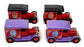 Corgi 74403 - The Royal Cameo Collection Set Of 4 Vans - Red