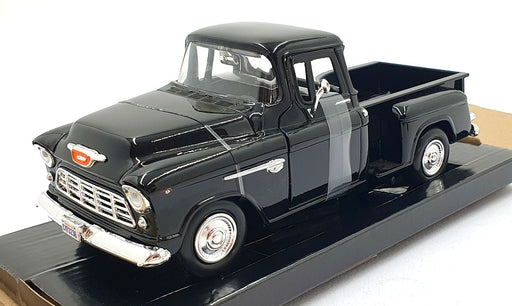 Motor Max 1/24 Scale 73236 - 1955 Chevvy 3100 Stepside - Black