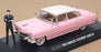 Greenlight 1/43 Scale 86436 - Elvis 1955 Cadillac Fleetwood S60 - Pink/White