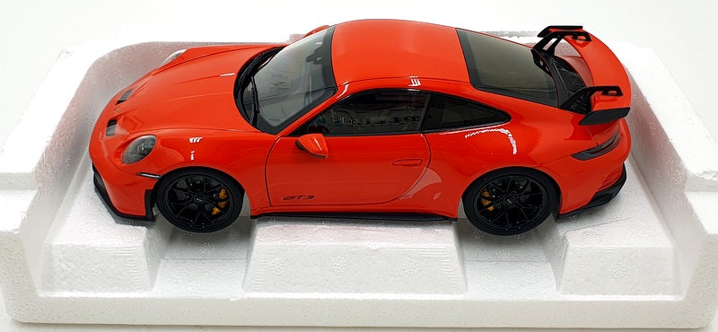 Norev 1/18 Scale Diecast 187300 - Porsche 911 GT3 2021 - Orange