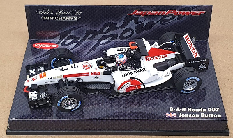 Minichamps 1/43 Scale 403050103 - F1 BAR Honda 007 #3 J. Button