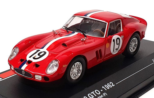 Altaya 1/43 Scale 61224A - Ferrari 250 GTO #19 24H Le Mans 1962 - Red