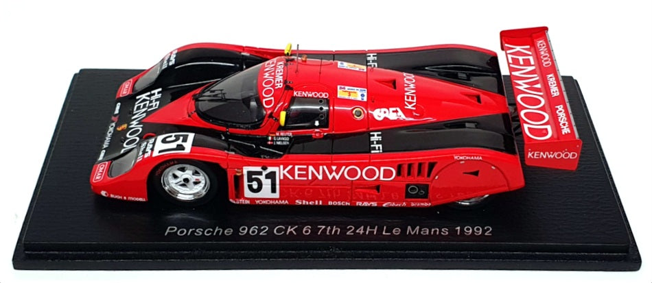 82％以上節約 スパーク 43 Porsche 962 CK No.51 7th 24H Le Mans 1992