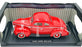 Motor Max 1/18 scale Diecast 73108 - 1940 Ford Deluxe - Red