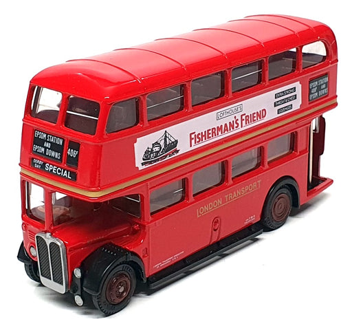 EFE 1/76 Scale 101006S - AEC Regent London Bus R406F (Fisherman's Friend) Red