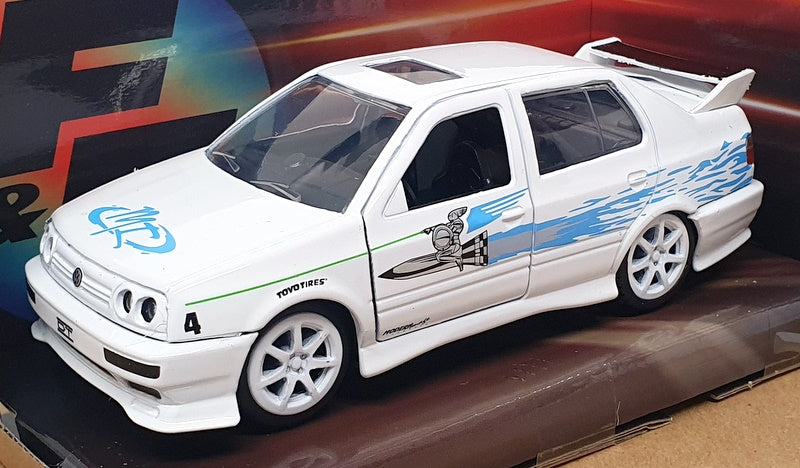 Jada 1/32 Scale 99592 - Volkswagen Jetta White Fast & Furious - White