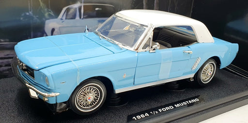 Motor Max 1/18 Scale 79834 - 007 Thunderball '64 1/2 Ford Mustang - Blue