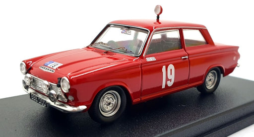 Trofeu 1/43 Scale RR.uk11 - Ford Cortina GT #19 RAC Rally 1964 - Red