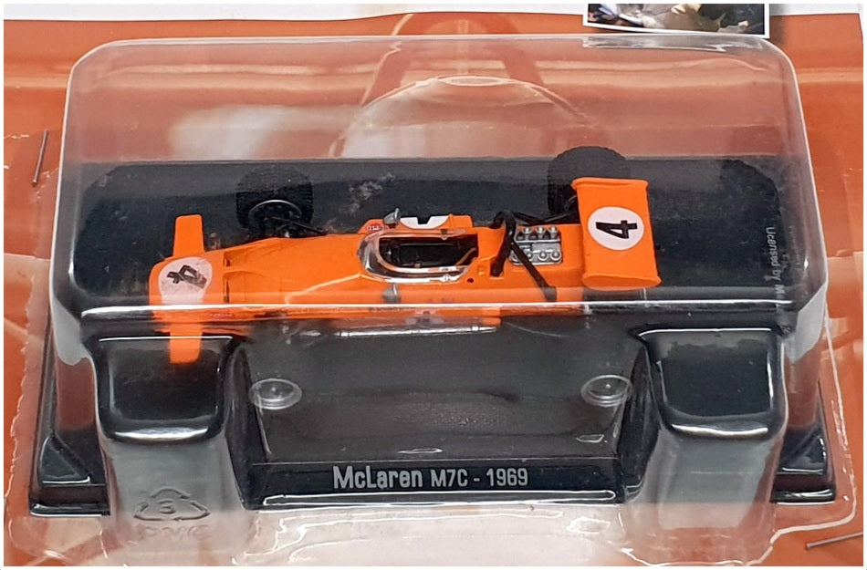 editorialSol90 1/43 Scale 11249 - F1 McLaren M7C 1969 - #4 Bruce McLaren