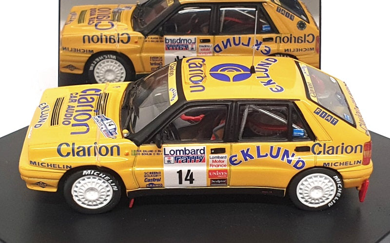 Vitesse 1/43 Scale 42411 - Lancia Delta HF Integrale #14 RAC Rally 1990 - Yellow