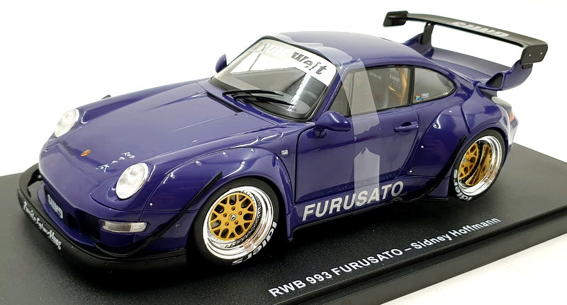 Werk83 1/18 Scale Diecast W1807001 - Porsche 911 993 RWB Furusato Purple