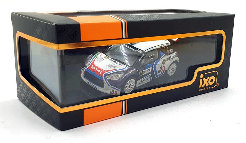 Ixo 1/43 Scale RAM652 - Citroen DS3 R5 #7 Rally du Condroz-Huy 2016