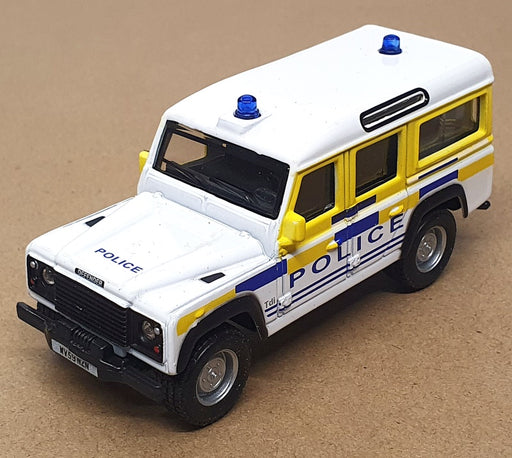 Burago 1/50 Scale Diecast 18-32003 - Land Rover Police - White