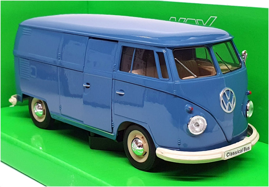 Welly NEX 1/24 Scale 22095PV-W - 1963 Volkswagen T1 Bus - Blue — R.M.Toys  Ltd