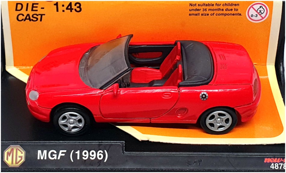 NewRay 1/43 Scale Diecast 48789 - 1996 MGF - Red