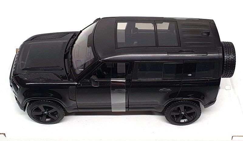 Burago 1/24 Scale 18-21101 - 2022 Land Rover Defender 110 - Black