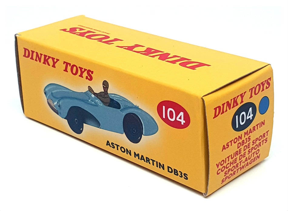 Atlas Editions Dinky Toys 104 - Aston Martin DB3S - Blue