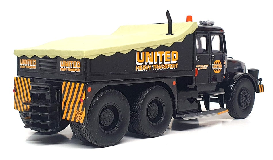 Corgi 1/50 Scale CC12301 - Scammell Contractor "United Heavy Transport" - Green