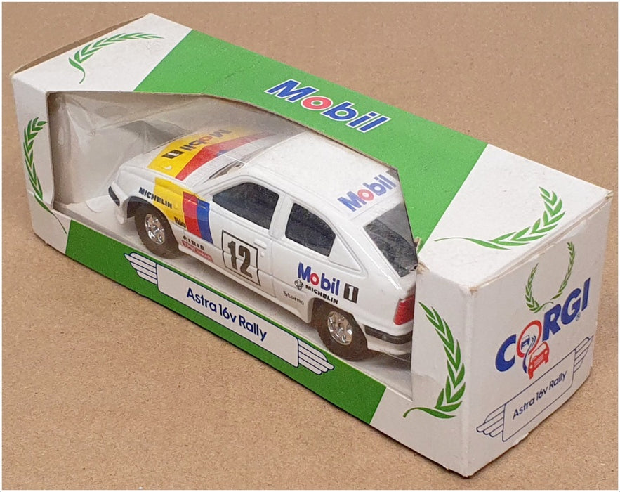 Corgi Appx 11cm Long Diecast C6824C - Vauxhall Astra 16v Rally #12 - White