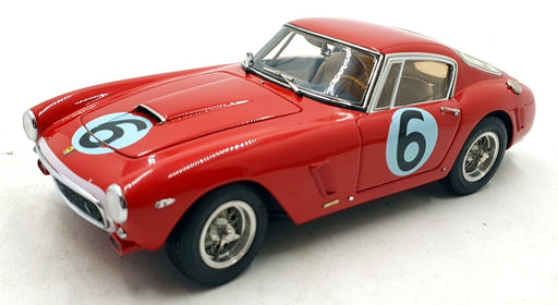 CMC 1/18 Scale Diecast DC17125P - Ferrari 250GT SWB 1961 #6 - Red