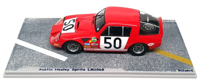 Bizarre 1/43 Scale BZ057 - Austin Healey Sprite #50 Le Mans 1968 - Red