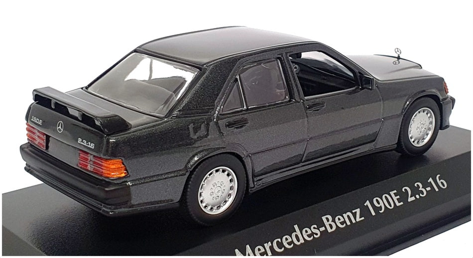 Maxichamps 1/43 Scale 940 035601 - 1984 Mercedes Benz 190E 2.3-16 - Met Black