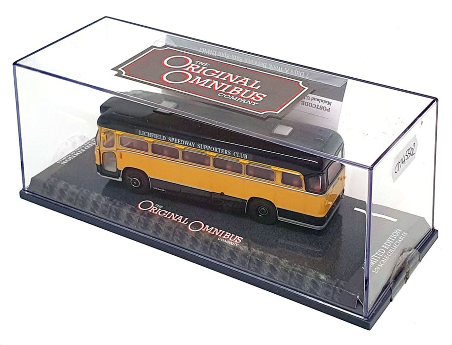 Corgi 1/76 Scale 0M45502 - BMMO C5 Coach - Lichfield Speedway Supporters Club