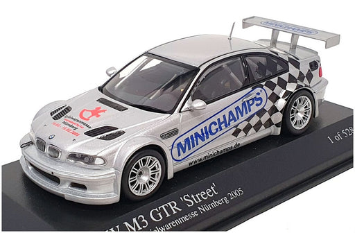 Minichamps 1/43 Scale 400 012103 - BMW M3 GTR Nurnberg Toy Fair 2005