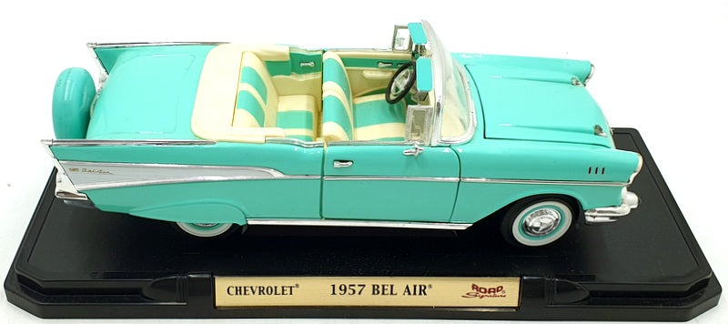 Road Signature 1/18 Scale Diecast 92108 - 1957 Chevrolet Bel Air - Green