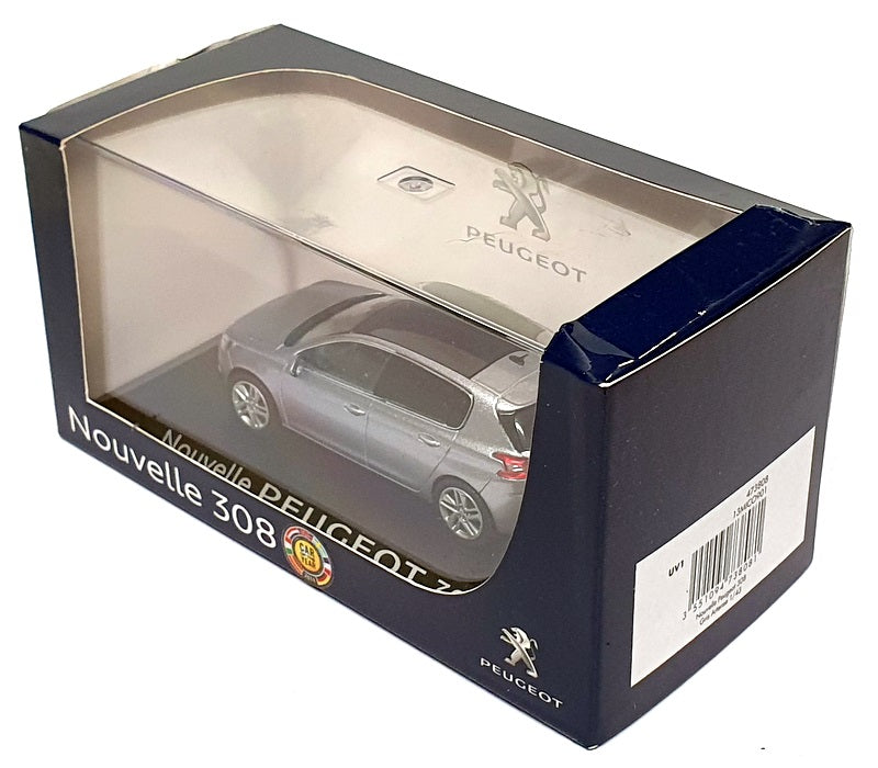 Norev 1/43 Scale Diecast 473808 - Nouvelle Peugeot 308 - Met Grey