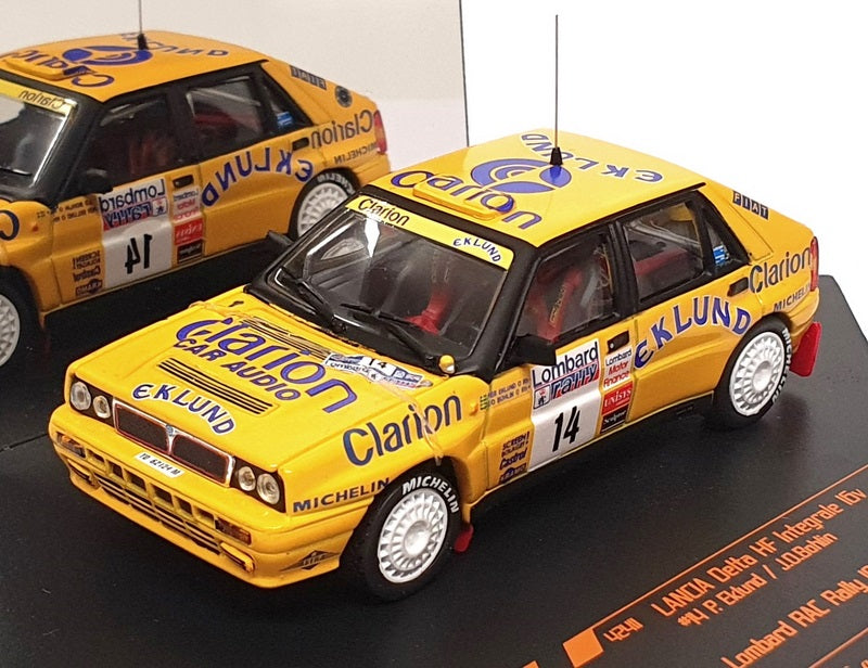 Vitesse 1/43 Scale 42411 - Lancia Delta HF Integrale #14 RAC Rally 1990 - Yellow