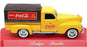 Solido 1/43 Scale 9601 - Dodge Pickup Truck (Coca-Cola) Yellow