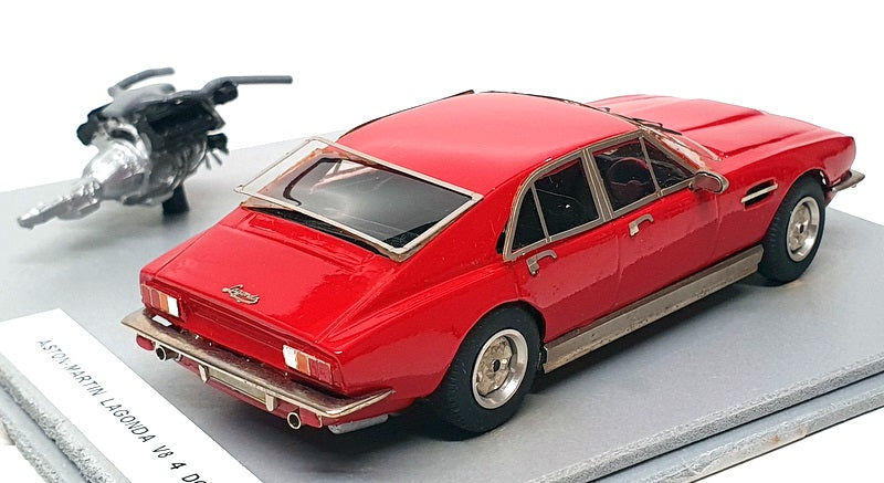 Unknown Brand 1/43 Scale U7125 - Aston Martin Lagonda V8 4Dr - Red