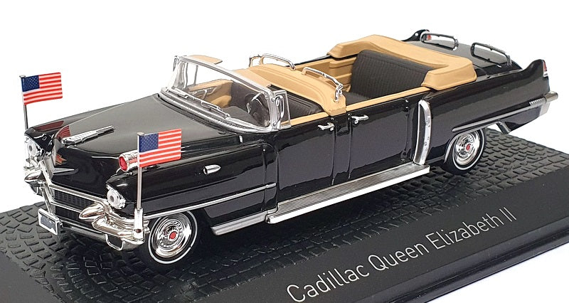 Norev 1/43 Scale 910029 - 1956 Cadillac Queen Elizabeth II - Black