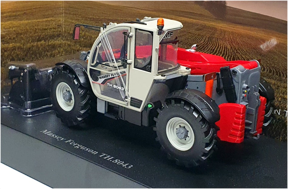 Universal Hobbies 1/32 Scale UH6342 - Massey Ferguson TH.8043 Tractor - Red/Grey