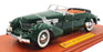 Charlestown Collectibles 1/18 Scale CT-68646 - 1937 Cord 812 Supercharged Green