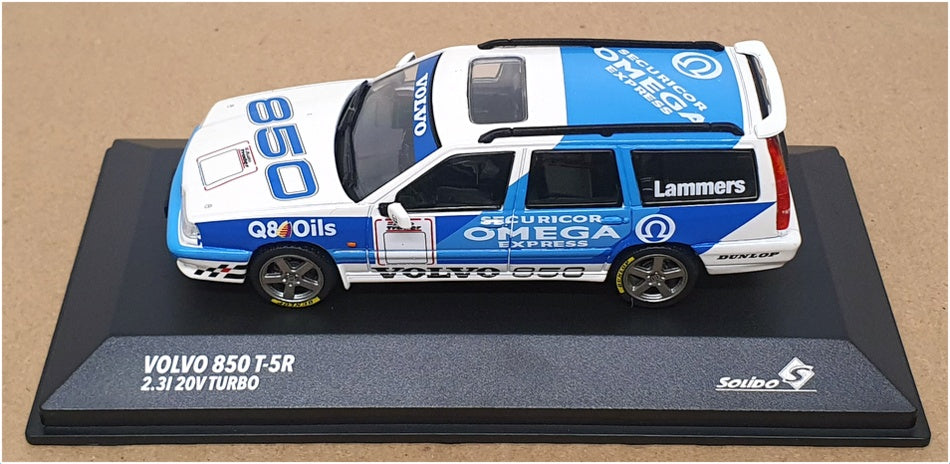 Solido 1/43 Scale S4310604 - Volvo 850 T-5R 2.3i 20V Turbo (Omega) White/Blue