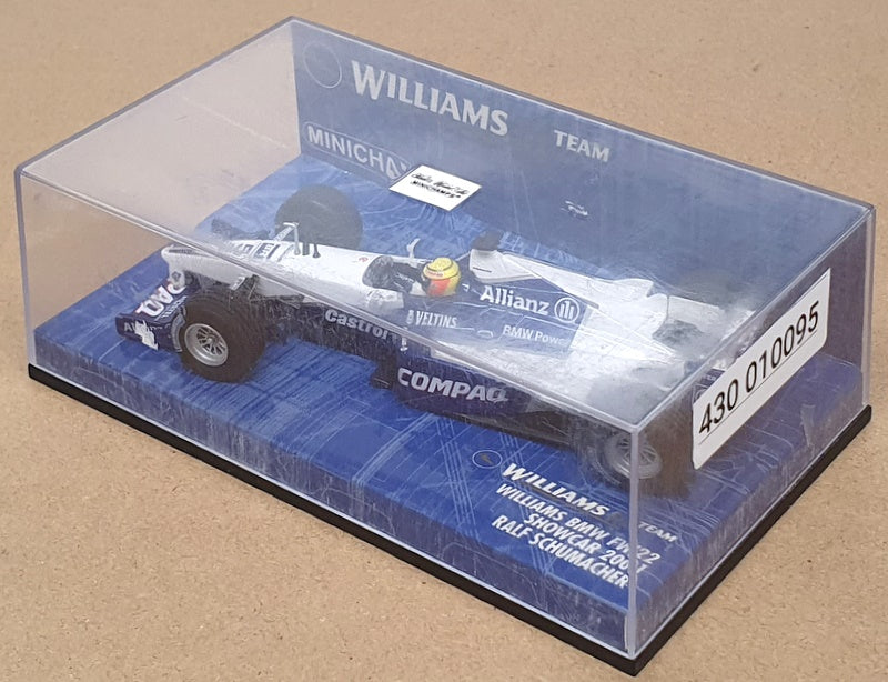 Minichamps 1/43 Scale 430 010095 - F1 Williams BMW FW22 Showcar 2001 Schumacher