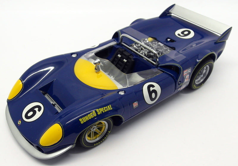 GMP 1/18 Scale 12005 - 1967 Mark Donohue #6 Sunoco T70 MK3 Lola Spyder