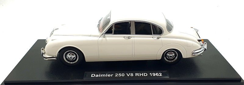 KK Scale 1/18 Scale KKDC181034 - 1962 Daimler 250 V8 RHD - White