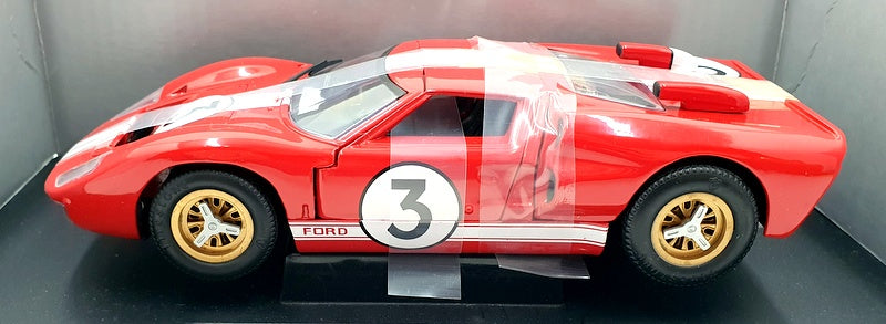 Eagles Race 1/18 Scale Diecast 174002 - Ford GT40 #3 Red/White Le Mans